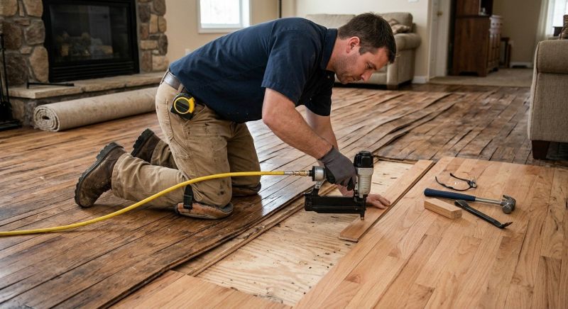 Wood Floor Repair Service