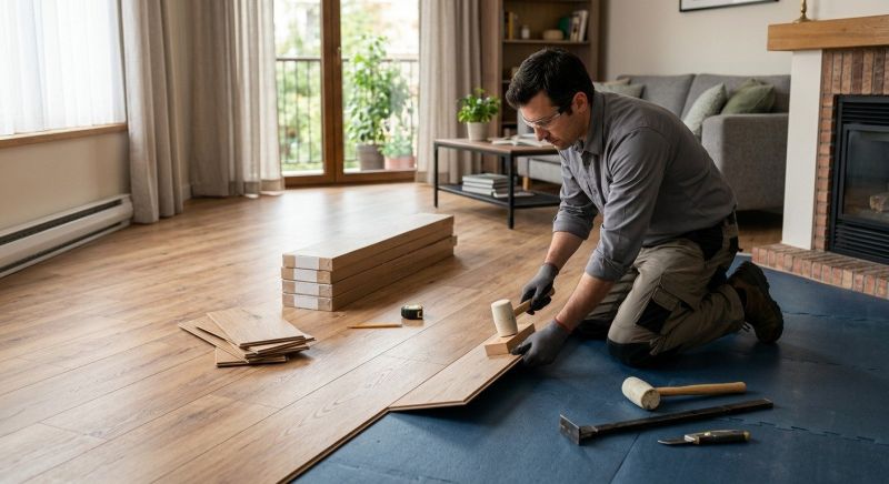 Laminate Floor Installation in Sacramento, CA