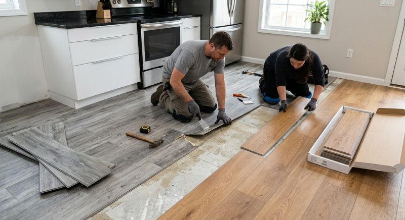 Vinyl Floor Replacement in Fort Worth, TX