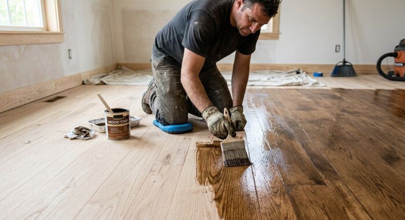 Floor Staining Service in Overland Park, KS