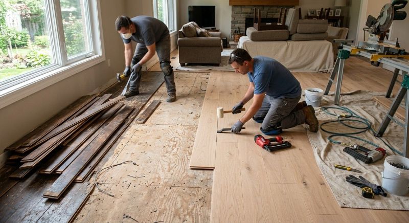 Oak Floor Replacement in San Antonio, TX