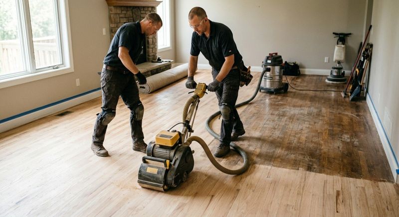 Parquet Floor Refinishing in Alpharetta, GA