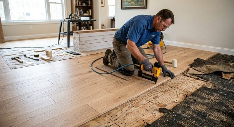 Wood Flooring Installation in Manassas, VA